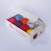 Saint Mike Fluffy Rolling Balls with Bells, Wool Felt, 7-Pack