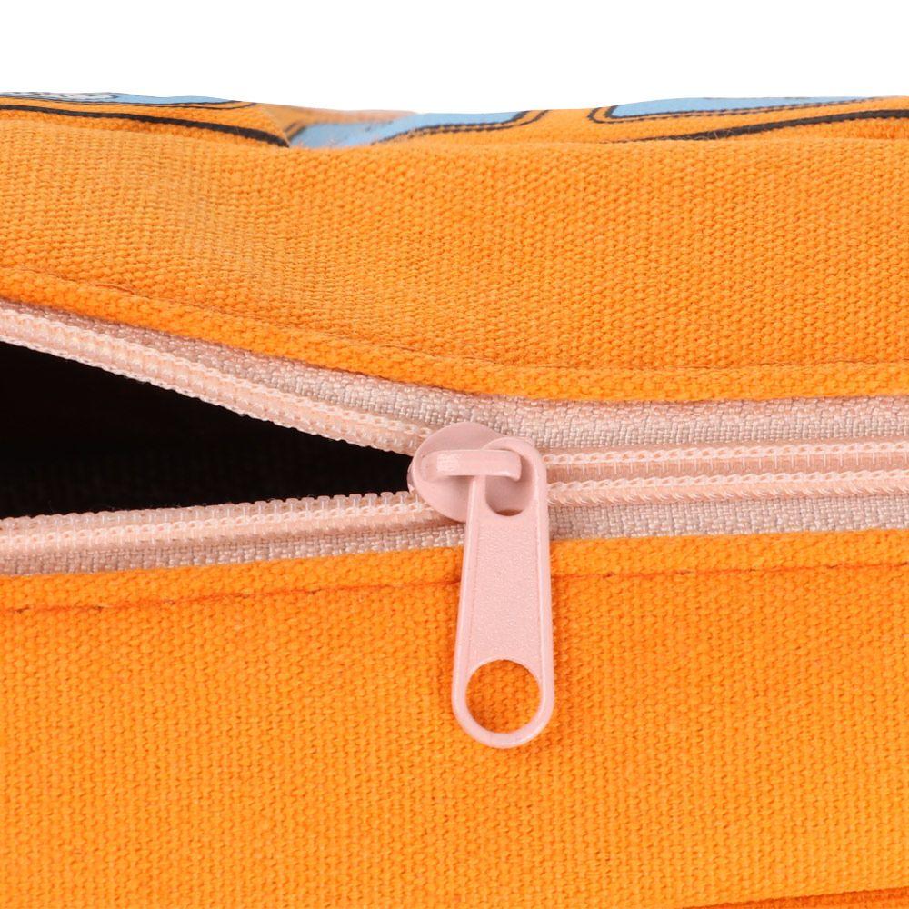 Creative School Supplies Cartoon Animal Pencil Case Pencil Bag School Bus Shape Canvas Pen Bag