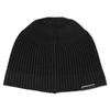 [Croogo] Summer Knit Hat, Shallow Knit Watch Cap, Men's Beanie, Thin, Islamic Style, Plain Short Watch Cap (G-KH07-Black)