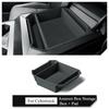 For Tesla Cybertruck 2025 Car Storage Box Kit Center Console Cup Holder Wireless Charging Mat Organizer Tray Accessories 4Pcs