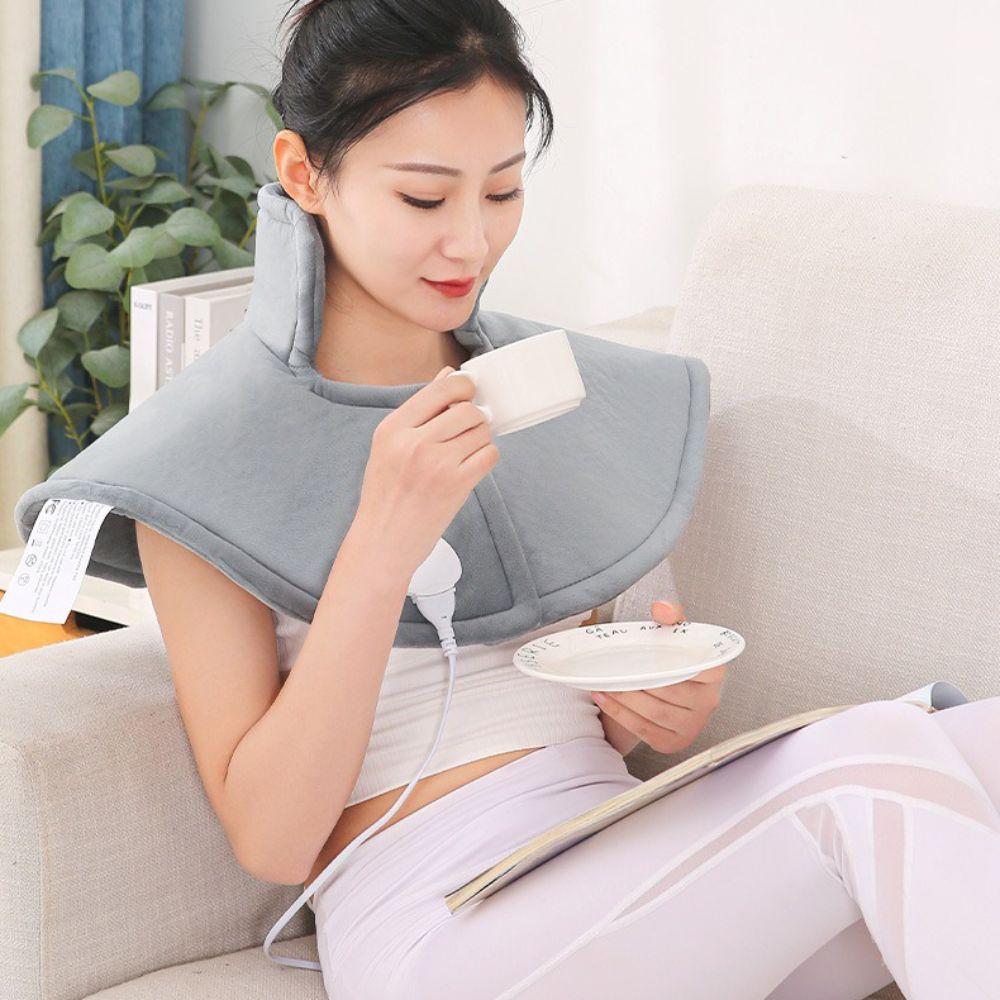 6-Level Temperature Warm Shawl Washable Heated Shoulder Wrap Electric Heating Pad For Home