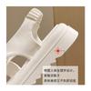 Thick Bottom Elasticized Sandals Women Korean Cross Strap Open Toe Sandals