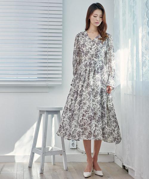 Obseseu Le Ciel Dress (Beige)