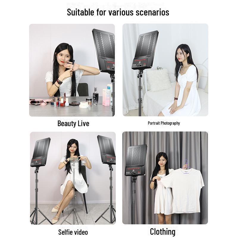 24" Super Large LED Camera Light for Video, Photo, and Live Streaming