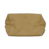 Used 12768 Le Pannier Pliage S 10144HZB035 7922 Canvas Basket Bag 2-Way Shoulder Bag with Hose, Brown, Women's from