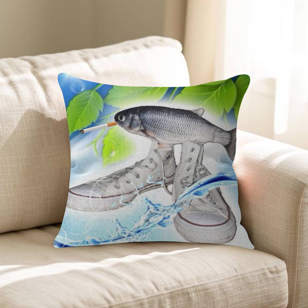 Frutiger Aero Art Pillow Anime Pillow Sofa Bed Head Pillow Cover Cushion Cover Fashion