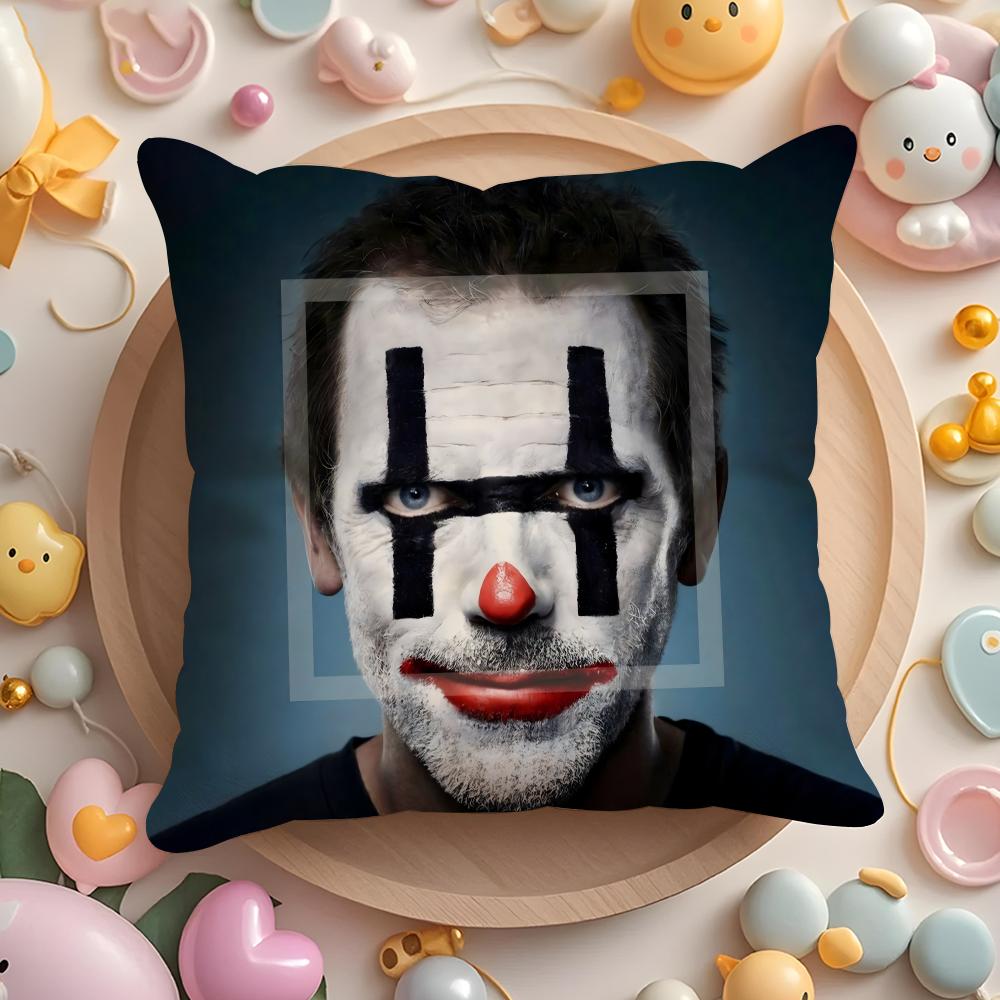 Dr H-House Cushion Cover Home & Car Multi-Scene Pillow Cover - Reversible, Soft & Durable for Daily Use