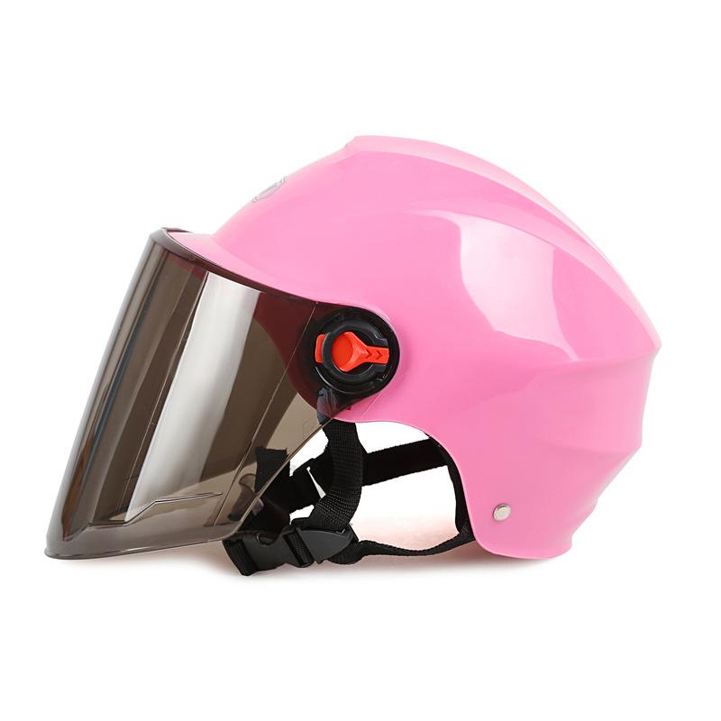 Electric Car Helmet Men's and Women's Universal Hard Hat Light Half Helmet