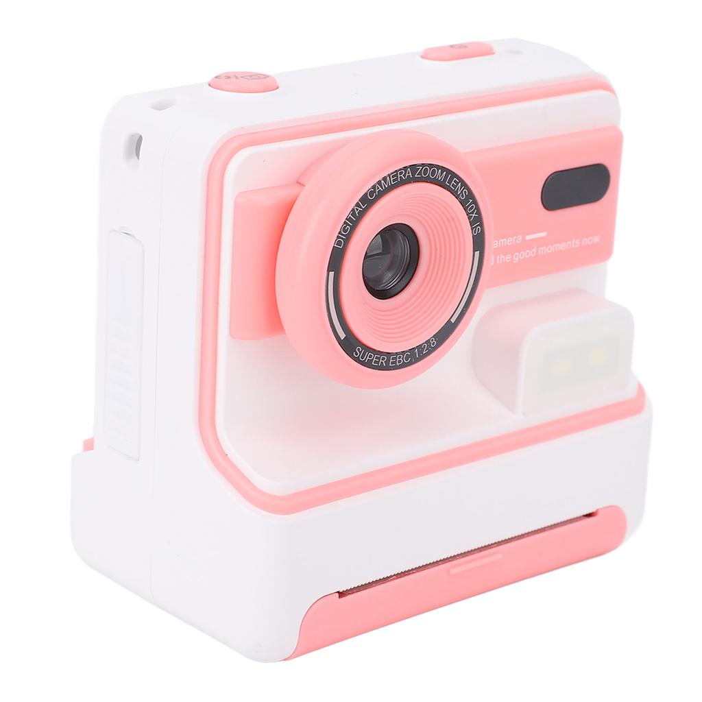 48MP   Fotocamera di Stampa con 3 Rotoli di Carta Termica Fotocamera Doppia Anteriore Posteriore Schermo HD Stampa Termica Foto in Bianco e Nero per Bambine Bambini