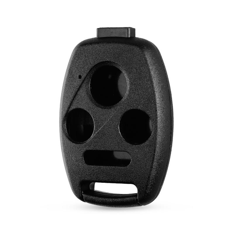 KEYYOU 50X 2/3/4 Button Remote Car Key Case Shell For Honda Accord Civic CRV Pilot 2007 2008 2009 2010 2011 Key Cover No Blade