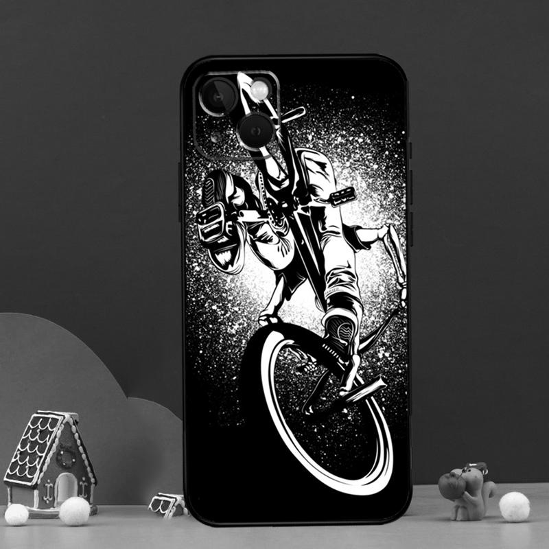 

Чехол для телефона BMX Велосипед Экстремальный спорт Для iPhone 16 Pro Max 11 12 13 14 15 Pro Mini XS X XR 16 Plus 16e Защитная крышка Coque iPhone 14 Pro