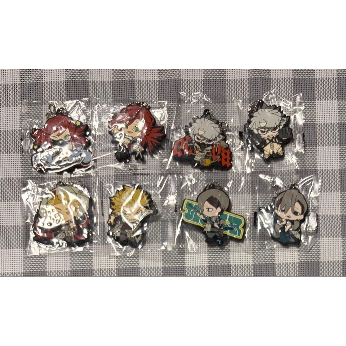Used Gachiacta Set Rubber Strap Rubber Mascot