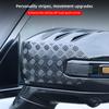 2Pcs Car Side Door Mirror Covers Exterior Reverse Mirror Shell Covers For Chery Jetour Traveller T2 2024 ABS Exterior Parts