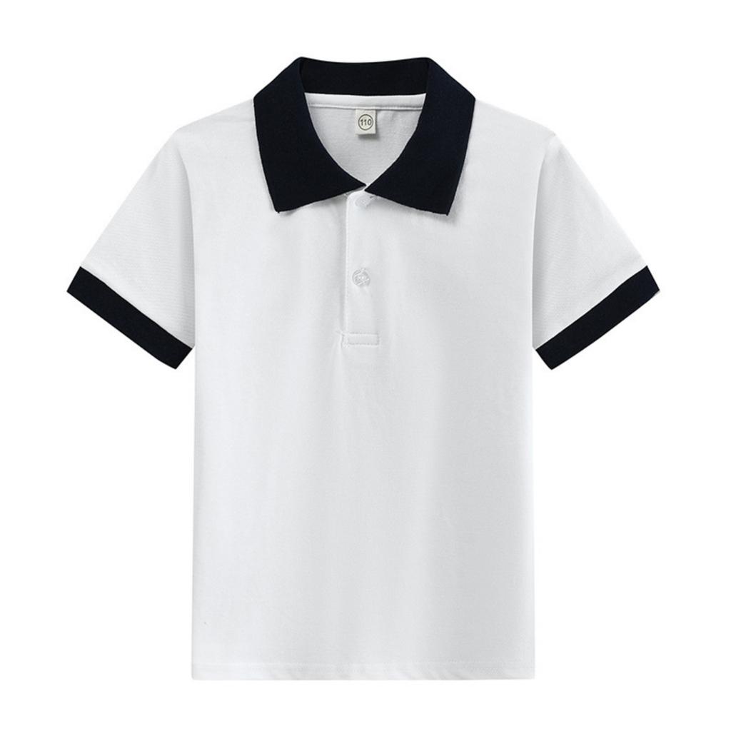 Children's Quick-Dry T-Shirt for School Uniform Daily Wear