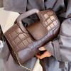 Borsa da sera a tracolla e pochette con motivo coccodrillo da donna 2026 - Design di nicchia