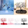 Black White Pink Red Deer Earrings Necklace Ring Pendant Bracelet Jewelry Cases Display Stand Tray Tree Storage Jewelry