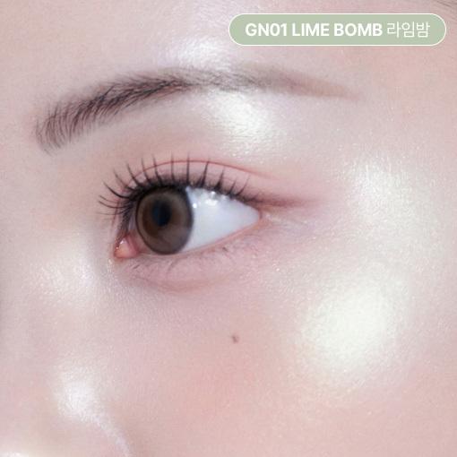 2AN Pure Glassy Highlighter 2.7 г 10 цветов GN01 Lime Balm