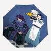 1pc Outdoor Umbrella with Anime Characters, Automatic Opening/Closing, Portable 3-Fold Design, 8-Bone Iron Frame - Perfect Gift for Fans, Travele