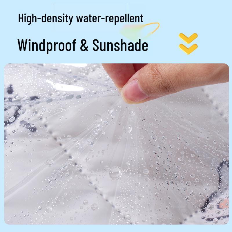 Electric Motorcycle Windshield: Rainproof, Warm, Quilted PVC Cover