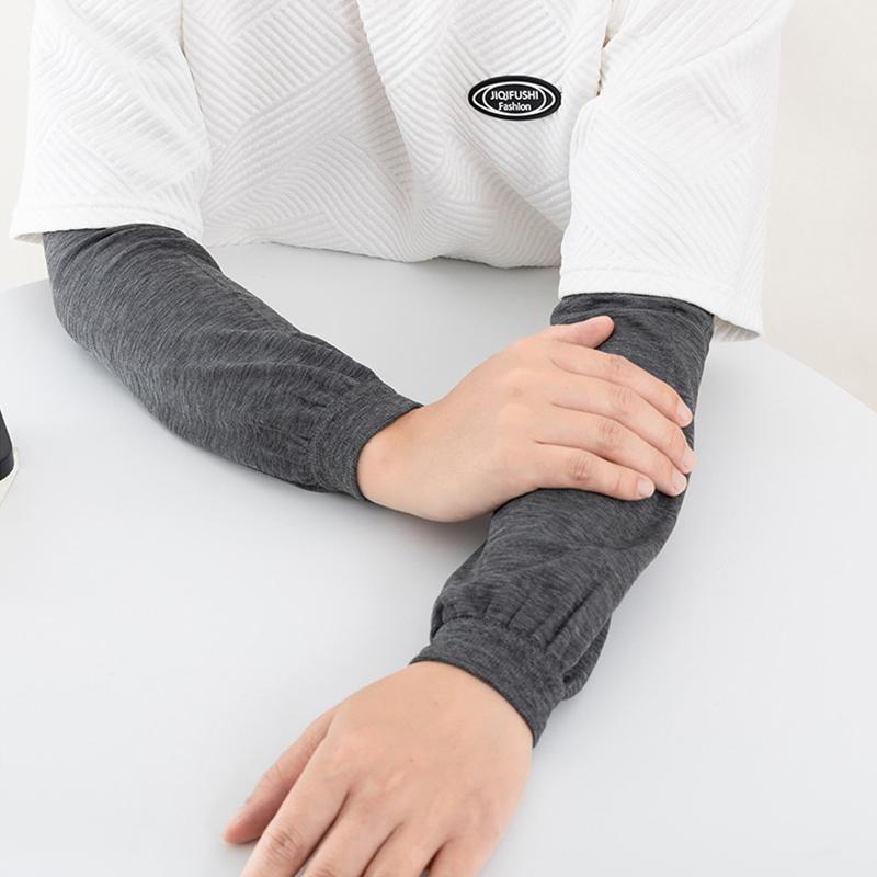 Summer Cooling Arm Sleeves Sun Uv Protection Hand Cover Arm Warmers Running Fishing Cycling Basketball Sunscreen Sports Sleeve