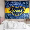 Club Atlético Boca Juniors Tapestry for Bedroom Aesthetic Classroom Tapestries Wall Hanging for Living Room Dorm Office,Ideal Creative Gift