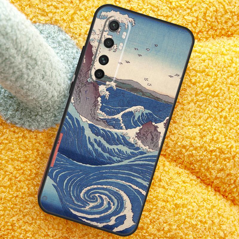 Japanese Ukiyo-e Art Case For Xiaomi 17 Pro Max 13 14 15 Ultra 13T 14T 15T Cover For POCO X7 X5 X6 F5 F6 F7 F8 Pro