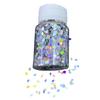 Laser Nail Glitter Holographic Nail Sequins Resin Mold Fillers Pailfor Nail Art Decor Face Body Nail Decals DIY Crafting