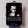 Metal Rock Chester Bennington Signs Music Posters Gaming Room Decoration Man Vintage Tinplate Sign For Wall Art Decoration Retro