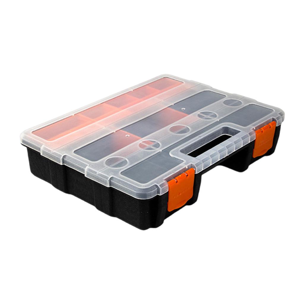 Small Parts Organisers Hardware Storage Box with Lid Hardware Organizers Box Screws Sorting Box for Screws and Nuts