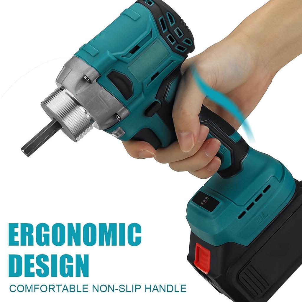 1000W 22980 mAh Cordless Concrete Vibrator Remove Air Bubbles Vibrate Cement Professional Construction