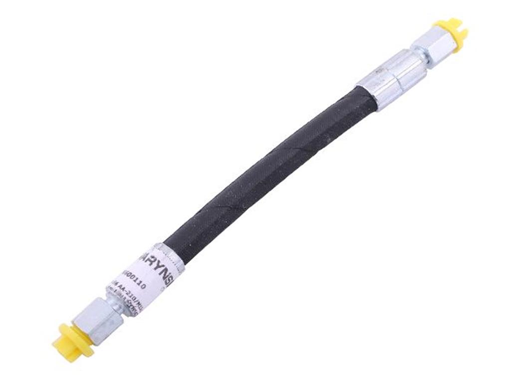 Hydraulic Hose 400 Bar Dn06-2Sn L-210Mm Thread M12X1.5 Straight (Aa-06-210; 80600110) 40MPa For C-385 Waryński Indicators