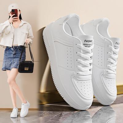 Autumn Women's Shoes New Breathable Little White Shoes Children Versatile Platform Sports Shoes Casual Board Shoes Trendy Shoes