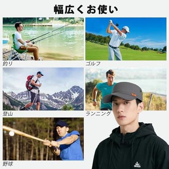 Geyanuo cap men large size hat breathable UV cut cotton work outdoor fishing golf sports viewing