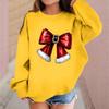 Children's Fashionable Casual Long-sleeved Loose Christmas Print Pullover Sweatshirt