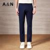 Antonio Men's Long-Staple Cotton Stretch Straight Leg Casual Pants