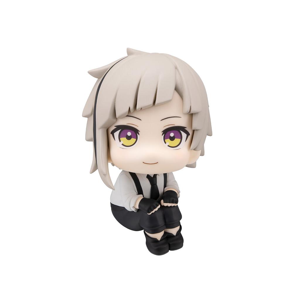 10cm Bungou Stray Dogs Anime Figure Look Up Nakajima Atsushi Action Figure Q Version Dazai Osamu Figurine PVC Collection Toys