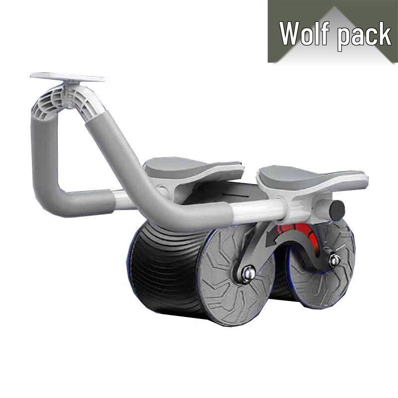 Automatic Rebound Elbow Support Ab Wheel