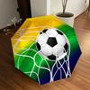1pc Soccer Goal Themed High-quality Umbrella,Automatic Opening and Closing Umbrella,Multi-functional Umbrella G0811225