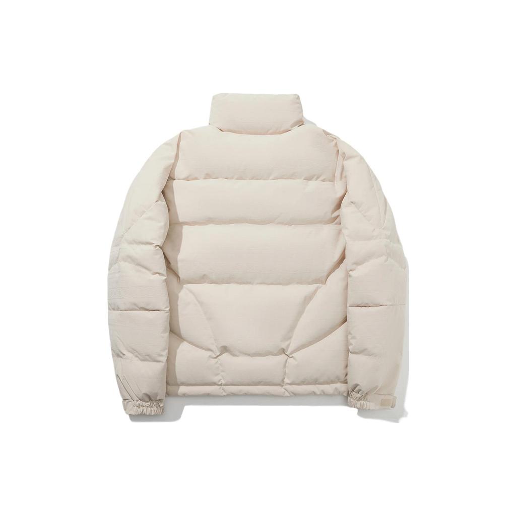 Doudounes Li Ning Unisexe Gris Avoine Col Montant Doudoune Modérée AYMT033-1