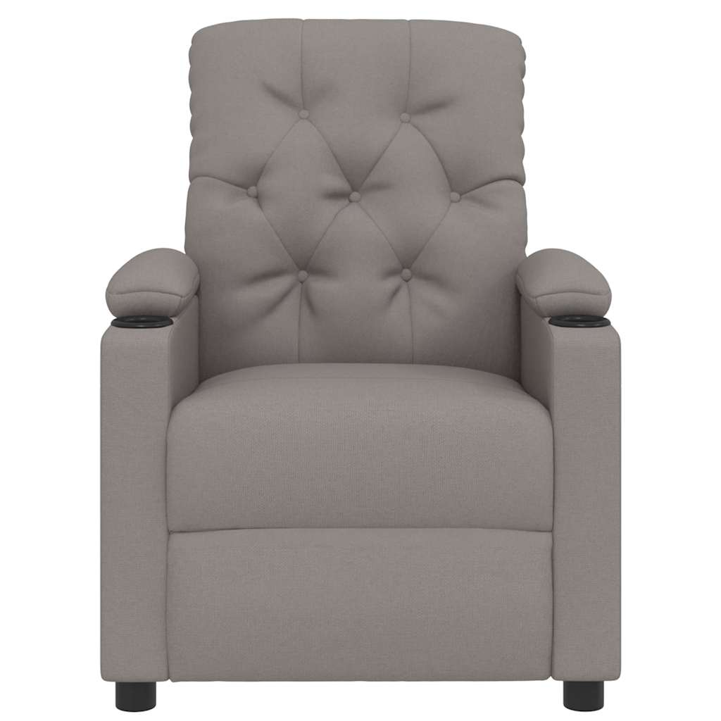 Relax Chair Taupe Fabric