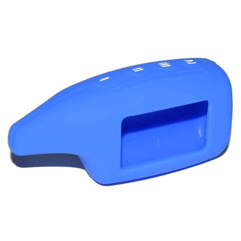 10PCS/lot Silicone Cover Key Case For Car Alarm Scher-Khan Magicar 5 6 Lcd Remote Keychain Scher Khan M5 MR300 M902F M903F 903