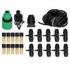 10m Irrigation Atomizing Kit Adjustable Copper Nozzle 8 11 Hose Set for Garden Greenhouse