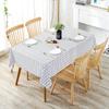 Plastic PVC Thick Rectangular Grid Moisture-Proof Pad Tablecloth – Waterproof & Oil-Resistant, Household Kitchen Table Cover Pad