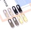 Creative Tool-free Detachable Zipper Head Luggage School Bag Jacket Clothes Metal Zipper Pendant Pull Tab DIY Sewing Supplies