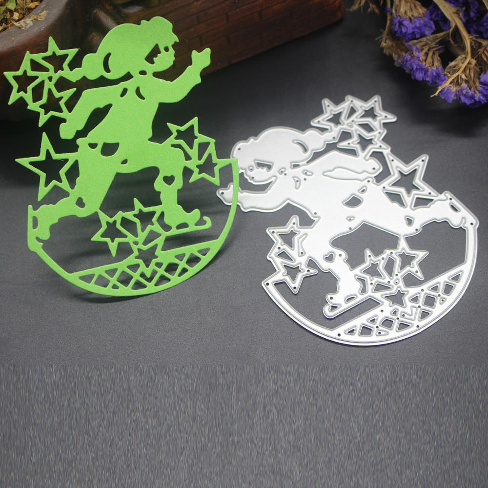 Merry Christmas Metal Cutting Dies Stencils Scrapbooking Embossing DIY Crafts