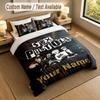 Bedding Set 1 Duvet Cover 2 Pillowcases Sex Pistols Print Soft Bed Linen Bedroom Decor