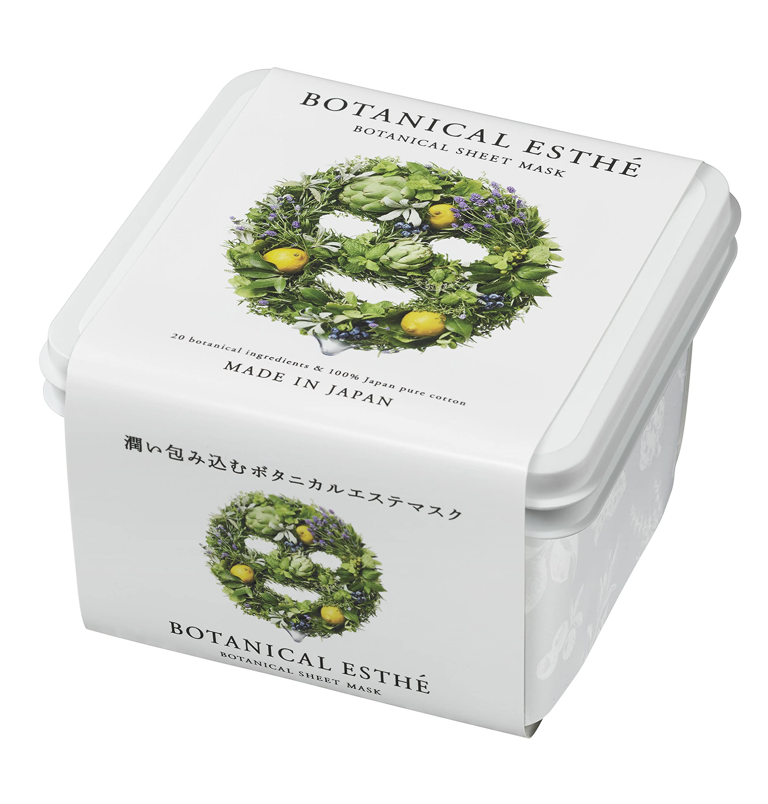

BOTANICAL ESTHE Sheet Mask Moist (30 pieces) жёлтый