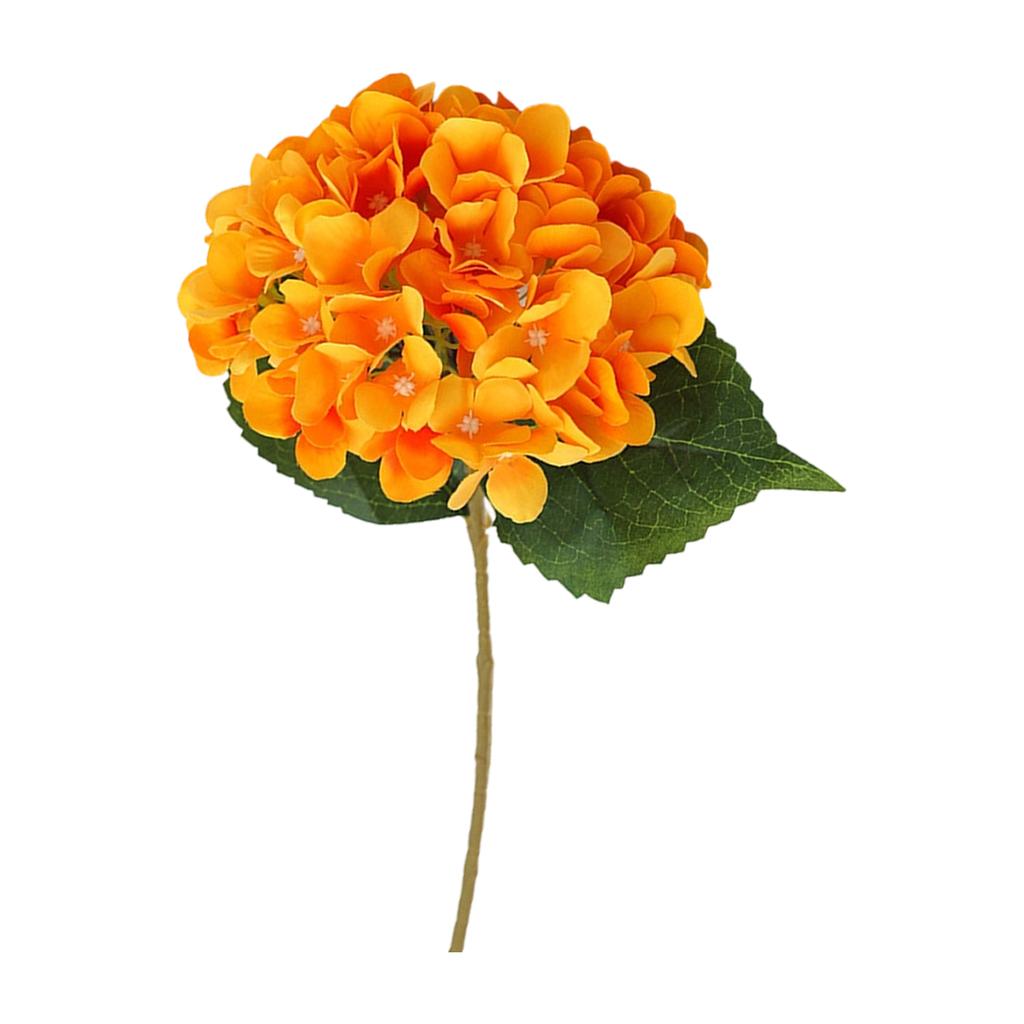 Single Artificial Hydrangea Flower - Elegant Home Living Room Decoration And Wedding Bouquet