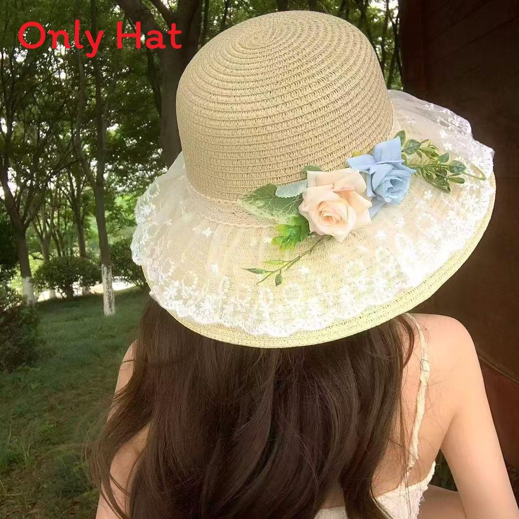 Nature Style Sun Hat With Wide Brim For Women Garden Casual Summer Accessory