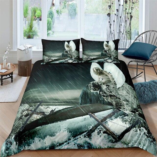Homesky 3d Duvet Cover Bedding Set For Child Single Double Queen King Size Polyester Quilt No Bed Sheets At Affordable S Free Real Reviews With Homesky 3d Duvet Cover Bedding Set, King Bed Duvet Cover Size